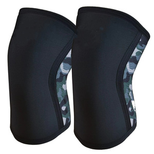 Logotipo personalizado Fitnesss Levantamiento de pesas Deportes SCR Resorte de neopreno Engrosado 5mm 7mm <span class=keywords><strong>Rodilleras</strong></span> de neopreno Almohadilla de soporte en Fitness - Product Image 3