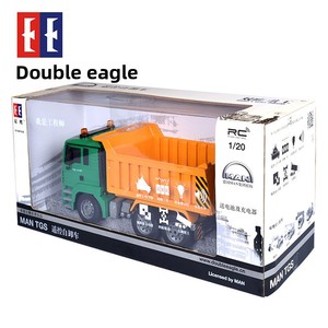 Double Eagle E520, Camión Volquete <span class=keywords><strong>de</strong></span> Ingeniería a Escala 1/20, <span class=keywords><strong>Juguete</strong></span> <span class=keywords><strong>de</strong></span> Construcción <span class=keywords><strong>de</strong></span> Plástico para Niños, Auto a Control Remoto para Niños - Product Image 4