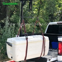 Kit de treuil de levage pour camion lourd GARDMATE avec treuil et gambrel, capacité de 400 lb pour la chasse et le dépeçage en plein air