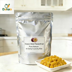 Fruta <span class=keywords><strong>de</strong></span> la Pasión Liofilizada en Cubos, Snack Tropical Dulce con Textura Suave, 1 kg, Empacado en Bolsa - Product Image 2