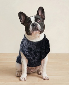 Venta Directa de Fábrica, Ropa para Mascotas de Dos Patas, Tejida con Estampado de Leopardo, 100% Poliéster, Fácil de Poner y Quitar, para Temporadas Frías MY - Product Image 5