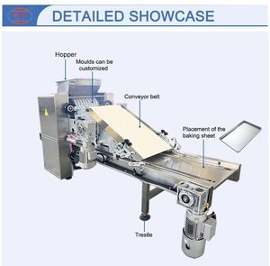 Tự động nhỏ mềm <span class=keywords><strong>Biscuit</strong></span> tạo thành máy cho các doanh nghiệp thực phẩm ROTARY <span class=keywords><strong>Biscuit</strong></span> sản xuất máy - Product Image 5