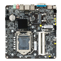 Placa Base Esonic Mini ITX H61, Chipset Intel H61/B75, Compatible con LGA1155, Intel Core I3/i5/i7/Pentium/Celeron de 2.ª/3.ª Generación, DDR3