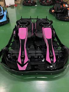Kart de course électrique à deux places, kart à pédales alimenté par batterie pour adultes et enfants, pour l'extérieur, style parental, <span class=keywords><strong>voiture</strong></span> de karting - Product Image 5