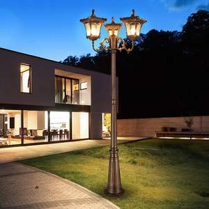 Высококачественный алюминиевый винтажный уличный фонарь для освещения сада - Product Image 6