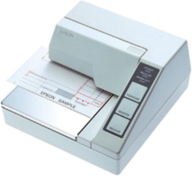TM-U295 7Pin Dot Matrix POS Receipt Printer, Flat Panel Design with RS-232 & Parallel Port