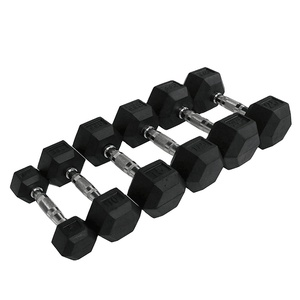Juego de Mancuernas Hexagonales de Goma de Alta Calidad para <span class=keywords><strong>Gimnasio</strong></span> en Casa con Soporte para Almacenamiento de Mancuernas - Product Image 6