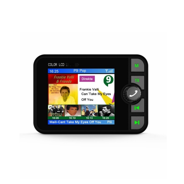 BT Car Digital Radio with HD Color Display,Car MP3 Player Universal In-Car Entertainment System with Digital Audio Broadcasting