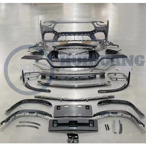 Nouveaux kits de carrosserie utilisés pour <span class=keywords><strong>Mercedes</strong></span> <span class=keywords><strong>Benz</strong></span> GT43 GT50 GT53 W290/X290 2018-2025 mise à niveau vers <span class=keywords><strong>GT63S</strong></span> <span class=keywords><strong>AMG</strong></span> matériau pp de pare-chocs de voiture - Product Image 5