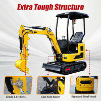 Livraison Gratuite R319 Mini-Excavatrices Kubota Moteur CE EPA 1 Tonne Mini-Excavatrice Domestique 2 Tonnes 3 Tonnes DIGMASTER Mini-Excavatrice à Vendre