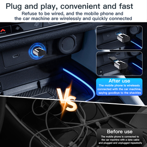 Adaptador STWEI 2 en 1 Mini de CarPlay y Android Auto con Cable a Inalámbrico, WiFi5 de 5GHz para Autos Originales con CarPlay/Auto con Cable - Product Image 6