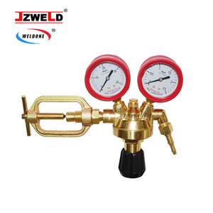Regulador de Presión de Aire Industrial de Latón Tipo Europeo para Argón, Acetileno y Nitrógeno con Conector de Entrada W21.8-14 - Product Image 3