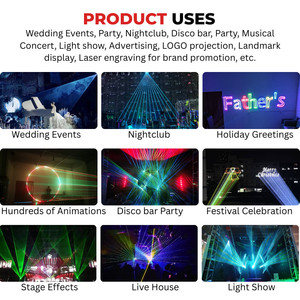 Garantie de 2 ans, <span class=keywords><strong>scanner</strong></span> de couleur RGB 3D 30kpps 40kpps, animation 3D, laser publicitaire Pangolin FB3 FB4, lumière ciel étoilé 6w, lasershow Interlock - Product Image 5