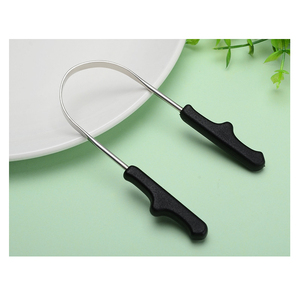 Y tế cấp U hình dạng nhựa xử lý lưỡi <span class=keywords><strong>scraper</strong></span> thép không gỉ lưỡi Cleaner công cụ chăm sóc cho miệng giảm hôi miệng - Product Image 4