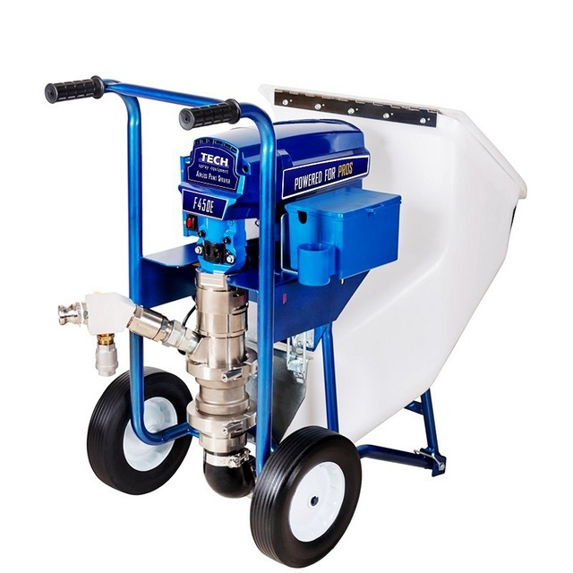 F450E Fireproofing Piston Pump Thickness Fireproofing Spray Machine