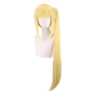 Perruque de cosplay Lonely Rock Iji Hongxia, perruque anime jaune vif avec queue de cheval - Product Image 2