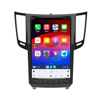 Reproductor Multimedia para Auto SaiHo de 14.5'' para Infiniti G37/G35/G25/G37S 2007-2013, Android CarPlay, GPS, 4G, MP3/MP4, TV OLED