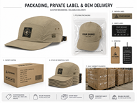 Gorra de béisbol de 5 paneles con tela de secado rápido, parche de brújula y forma de camper para minoristas de aventuras, etiqueta personalizada, para todas las estaciones.