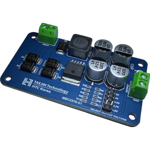 โมดูลแปลงไฟแบบ DC-DC Buck Converter ลดแรงดันไฟฟ้า 6-32V อินพุต 3A เอาต์พุตปรับได้ 1.8V-12V LM2576 โมดูลจ่ายไฟ MBC2576-01 สำหรับงานอุตสาหกรรม - Product Image 1