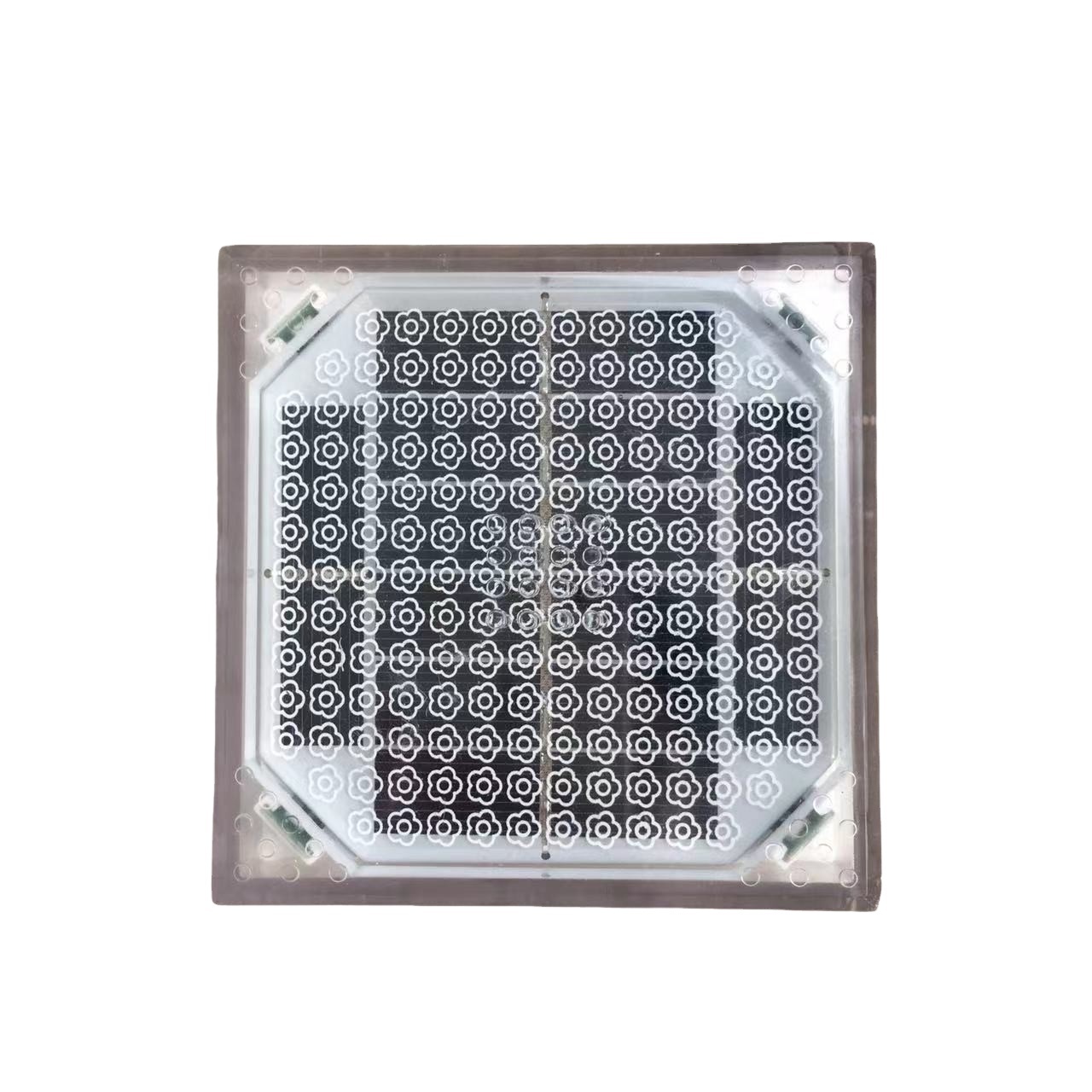 Solar Undergound IP68 LED Lights 4-LED Cube Accent for Garden Pathways & Landscapes