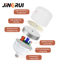 Ampoule LED étanche IP67 pour volailles, dimmable 0-100%, haute luminosité, IRC 85, garantie 3 ans, éclairage pour poulailler et élevage de canards