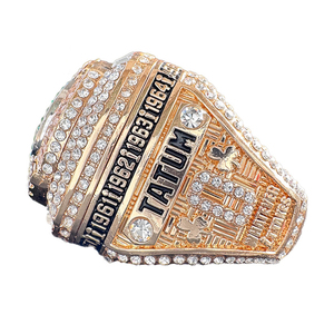 Bague de championnat des <span class=keywords><strong>Celtics</strong></span> 2024, détachable et magnifiquement sertie de strass, bijou fantaisie, collection commémorative pour les fans - Product Image 5