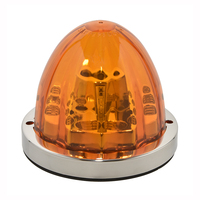 Feu LED en forme de pastèque, marqueur de dégagement et feu latéral auxiliaire LED pour camion et remorque, conforme aux normes DOT/FMVSS108/SAE