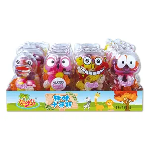 Emballage personnalisé Bonbons à la framboise en forme de baie Gummies aux fruits à partir de jouets amusants