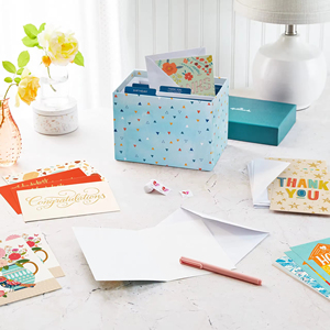 Assortimento di Biglietti d'Auguri Personalizzati all'Ingrosso 4x6 con Messaggi Unici per Compleanno e Ringraziamento, con Buste e Scatola - Product Image 4