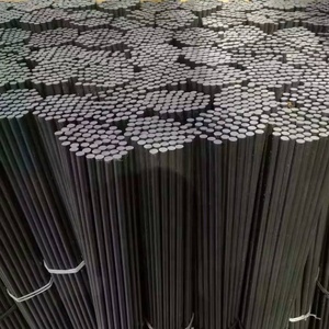 Canne télescopique carrée en fibre de carbone creuse de 500 mm, tige de pêche solide en fibre de carbone pultrudée flexible - Product Image 4