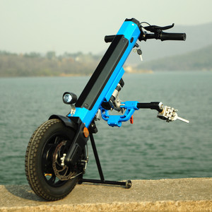 12인치 350W 핸드사이클 휠체어 부착용 전동 휠체어 변환 키트 - Product Image 2