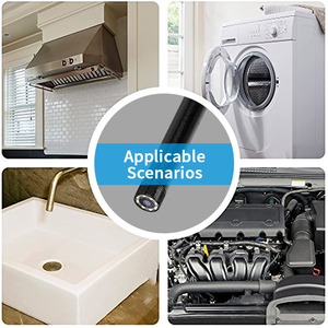 กล้องเอนโดสโคปอุตสาหกรรมขนาด 7 มม. ใช้งานร่วมกับโทรศัพท์แอนดรอยด์ สำหรับซ่อมแซมท่อเครื่องยนต์ยานยนต์ กล้องบอร์สโคปยานยนต์ - Product Image 6