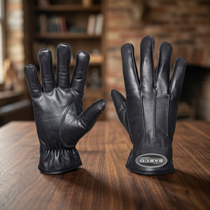Custom High Quality Men Women Leather Eco-Friendly Breathable <b>Thermal</b> Cold Weather Heavy Duty <b>Work</b> Fashion Winter <b>Gloves</b> - Product Image 4
