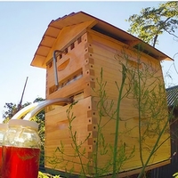 Preiswerte, heiß verkaufte automatische mobile Bienenstöcke, ausgestattet mit einer wasserdichten und feuchtigkeit beständigen Cedar Honeycomb Brooder Box.