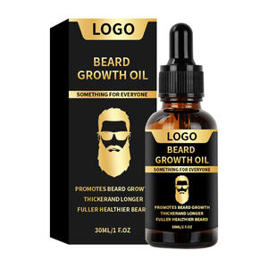 Wholesale Vegan Herbal Nourishing Natural Organic Skin Care for <b>Men</b> <b>Shaving</b> & Beard Growth <b>Oil</b> 30ml - Product Image 1