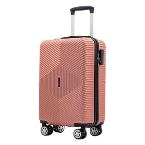 Mới nhất thiết kế Phong Nha Du Lịch Túi Stylish nhựa Vali Ánh sáng trọng lượng mang theo trên ABS hành lý đặt Telescopic túi xe đẩy - Product Image 3