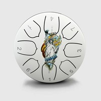 Graffiti Series Sky Bright Drum 5-inch 8-tone Sky Spirit Drum Color Sky Drum Forget Worries Drum Percussion Instrument Drum