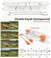 Sac flottant latéral en polycarbonate pour siège de kayak, ensemble complet pour photomaton, du fabricant chinois Lumark Stable Rowing