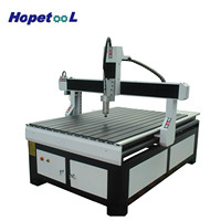 Máquina enrutadora CNC de alta precisión, husillo de bolas Hopetool para fabricación de moldes de corte de grabado acrílico de madera