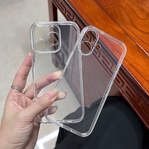 Aity <span class=keywords><strong>giallo</strong></span> trasparente antiurto Cover completa custodia del telefono per <span class=keywords><strong>iPhone</strong></span> 11 12 13 <span class=keywords><strong>14</strong></span> 15 16 16E Pro Max Plus - Product Image 4