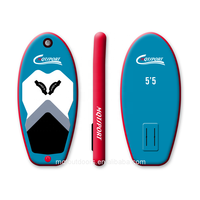 Panneau de surf gonflable de haute qualité, en aluminium/hydrophoilé, avec ailes, 5 ft-8 pieds, pour Paddle