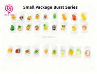 Bonbons gélifiés 3D de haute qualité certifiés Halal en gros, aux saveurs fruitées, multicolores, en forme de serpent, de papillon, de crocodile, 1 kg/sac