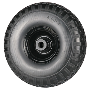 Roue pneumatique gonflable en caoutchouc 4.00-4 avec roulement à billes pour chariot à main, <span class=keywords><strong>tondeuse</strong></span> à gazon et épandeur - Product Image 5
