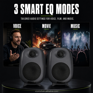 Altavoces <span class=keywords><strong>de</strong></span> Monitor <span class=keywords><strong>de</strong></span> Estudio VOXFULL con Alimentación por BT, 40W, Sistema <span class=keywords><strong>de</strong></span> Altavoces HiFi <span class=keywords><strong>para</strong></span> Computadora <span class=keywords><strong>de</strong></span> Escritorio, <span class=keywords><strong>para</strong></span> Hogar, Oficina y Estudio - Product Image 5