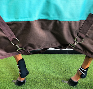 2025 nuovo tappeto stabile invernale equestre resistente al vento in poliestere 1200d per il freddo - Product Image 5