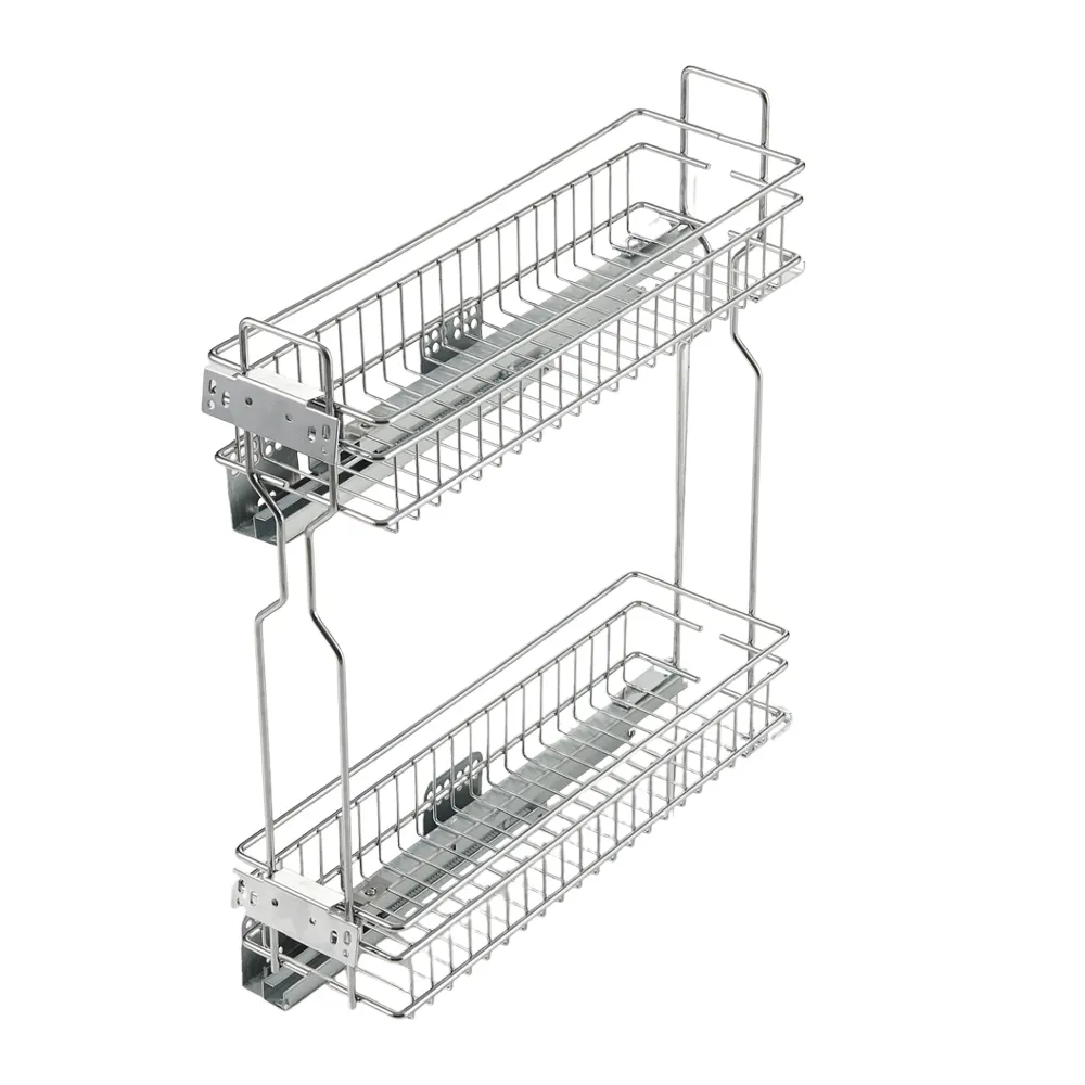 Nouveau panier de ligne de tiroir en acier inoxydable de cuisine de meubles de Offre Spéciale