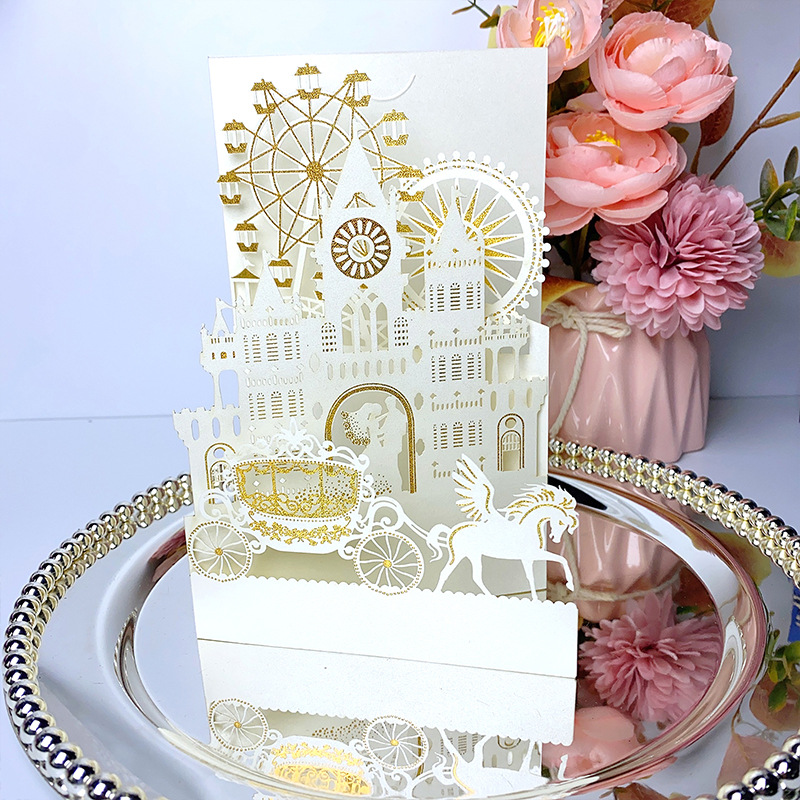 60% de descuento en tarjeta de boda [Blanco]