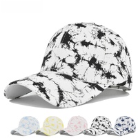 Gorra de Béisbol con Estampado Tie Dye, Estilo Vintage, Casual, Ajustable, con Hebilla Metálica, Gorra de Verano Premium Personalizada, al por Mayor para Mayoristas