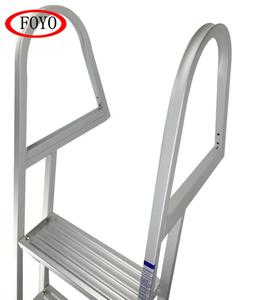 Échelles d'usine, échelle marine démontable, marches larges, <span class=keywords><strong>piscine</strong></span>, échelles à 4 marches, échelle de bateau en aluminium - Product Image 4