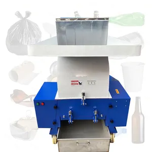 Goede Prijs Afval Plastic Recycling Crusher Pp Pet Pvc Plastic Fles Verpletterende Machine Pp Stoel Schroot Crusher